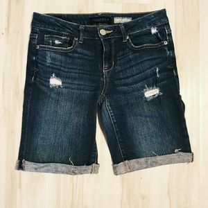 Aeropostale Women's Destroyed Bermuda Shorts sz 2